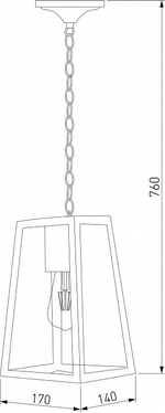 Подвесной светильник Elektrostandard Germes a058805