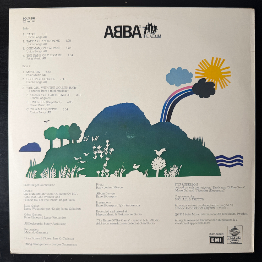 ABBA - The Album (Швеция 1977г.)