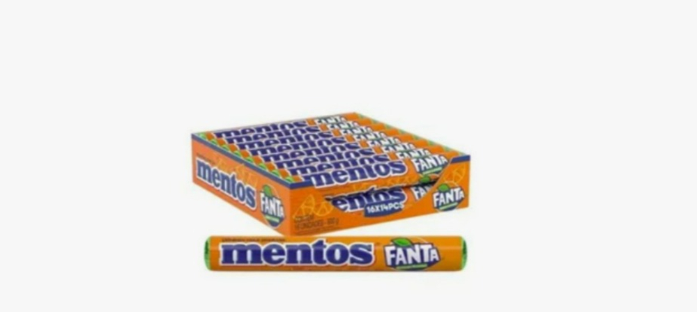 Жев. резинка Ментос Fanta 37,5г*20шт