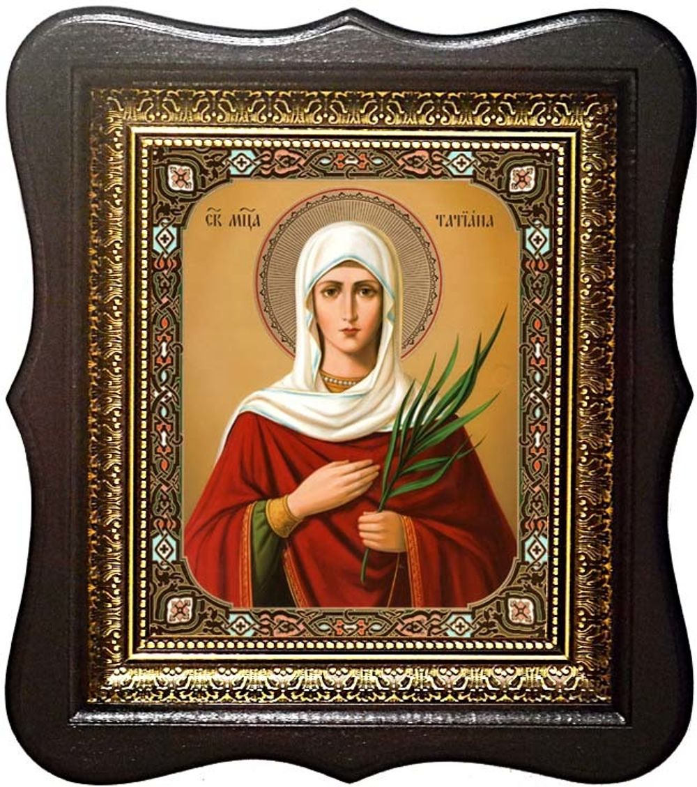 Татиана Римская дева мученица. Икона на холсте.