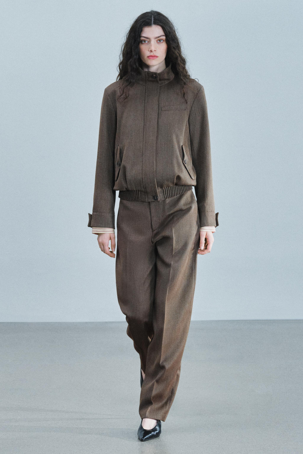 КУРТКА ИЗ СМЕСОВОЙ ШЕРСТИ — ZW COLLECTION — ZARA