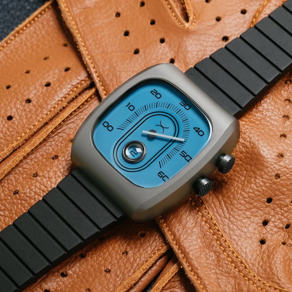 Retroscope Jump Hour Slate Blue (Ретроскоп)