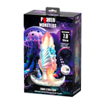 Анальная пробка с функцией расширения Ebon Leviathan - 17,5 см. (Цвет: разноцветный)