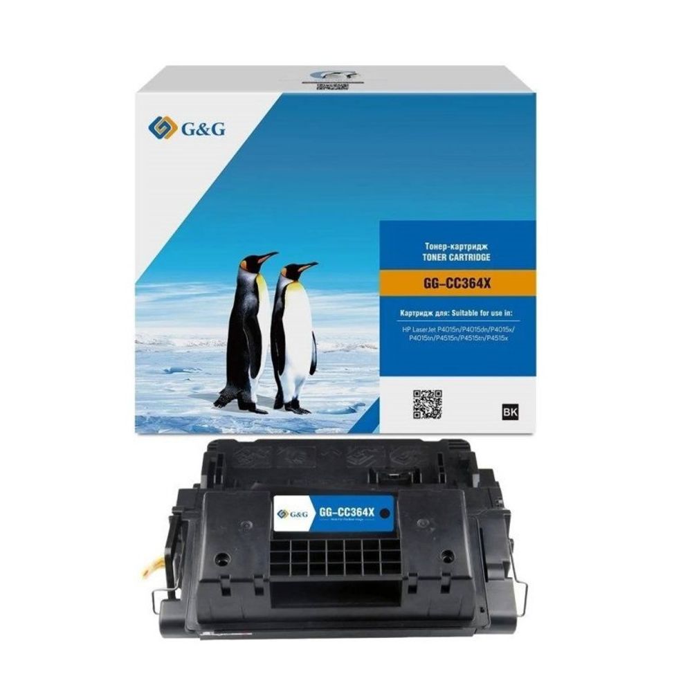 Картридж G&amp;G, аналог HP CC364X для P4010/P4015/P4510/P4515 (24k)