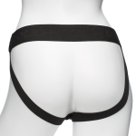 Мужской полый страпон 20,3см Doc Johnson Body Extensions BE Bold Black 800-08-BX