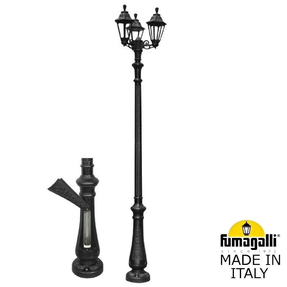 Парковый фонарь Fumagalli RUT E26.202.S30.AXF1R