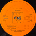 Taj Mahal – The Real Thing 2LP (Голландия 1971г.)Т