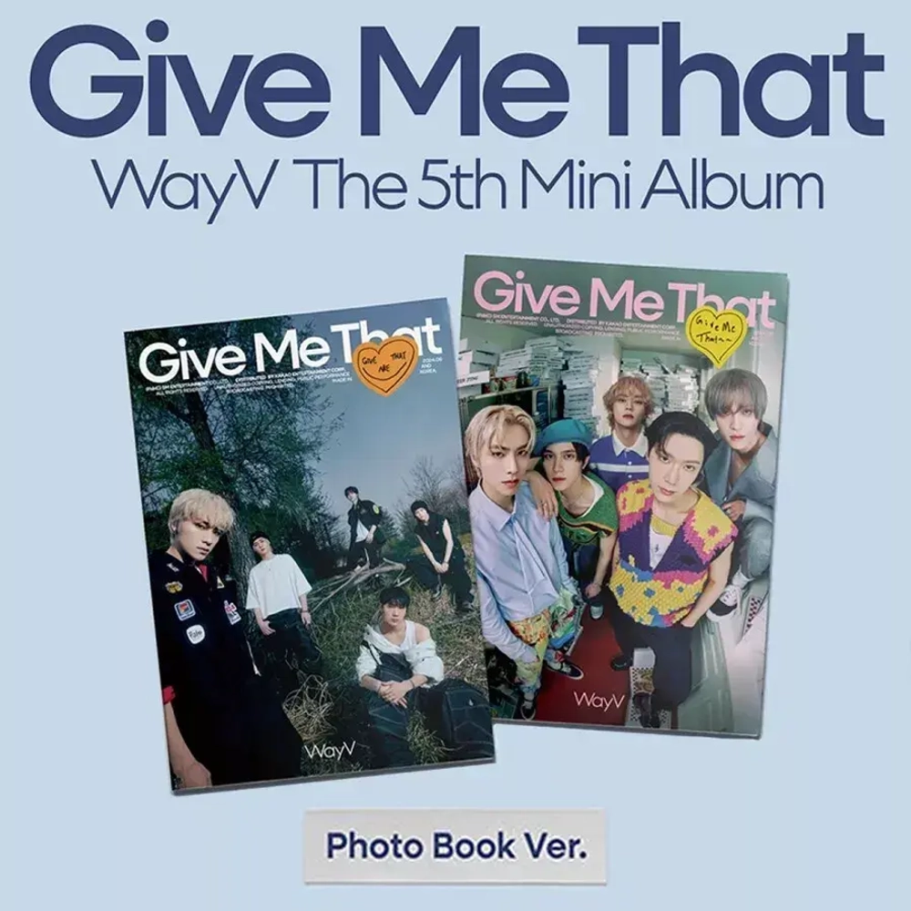 WayV - Give Me That [Photobook ver.] (A ver.)