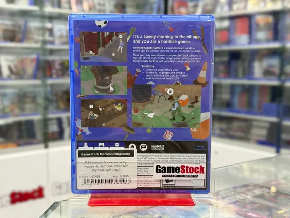 PS4 Untitled Goose Game by House House (Б/У, Русские субтитры, CUSA-23081)