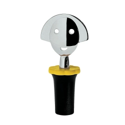 Alessi Пробка для вина Anna Stop 2 черная EAN 8003299920617