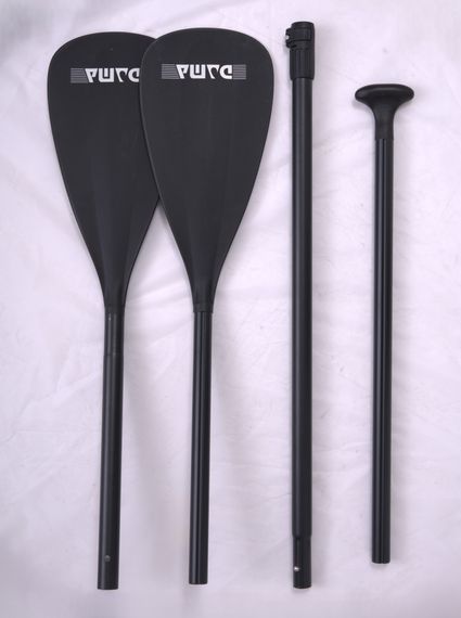 Сапборд надувной Dama Black Flower 17th двухслойный кант 320x81x15 см