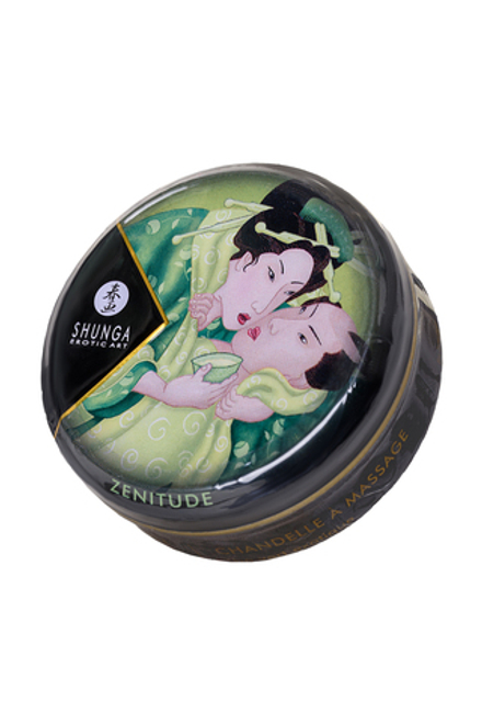 Аромамасвеча массажная Shunga, зелёный чай, 30 мл