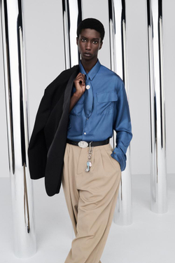 ZARA X BAISI GUADAGNINO КОЖАНЫЙ РЕМЕНЬ, ЧЕРНЫЙ