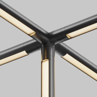 Пятиконечный коннектор для системы Shelf без ввода питания, CA020L5C-B. TM Maytoni