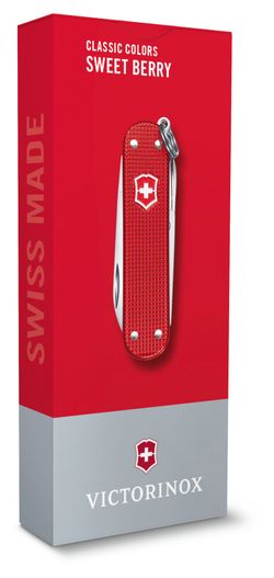 Нож-брелок Victorinox Classic SD Alox Colors "Sweet Berry" 58 мм (0.6221.201G)