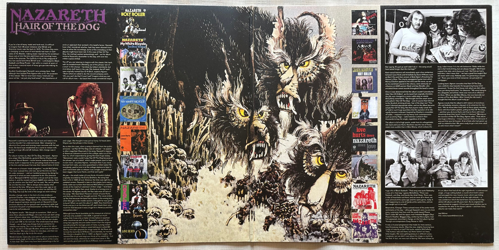 Nazareth ‎– Hair Of The Dog 2LP (Англия 2013г.)