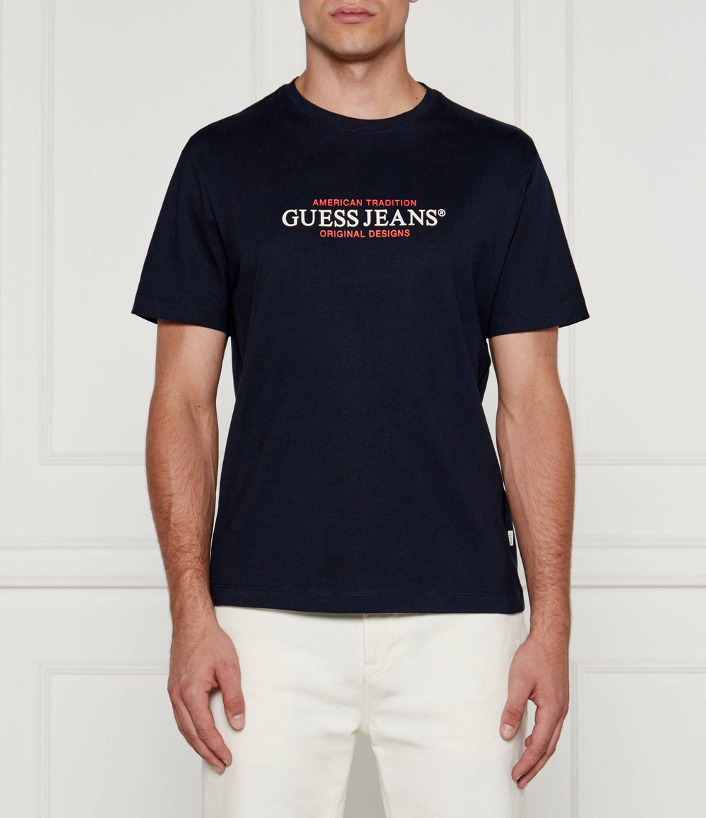 Футболка Guess Jeans - темно-синий(M4YI42 K8FQ4)
