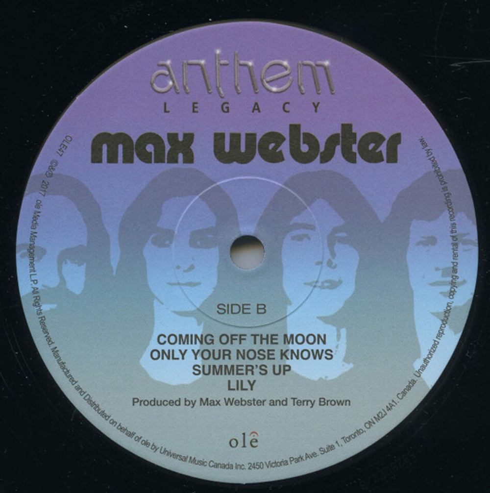 Max Webster / The Party 1976-82 (Limited Edition)(8LP)