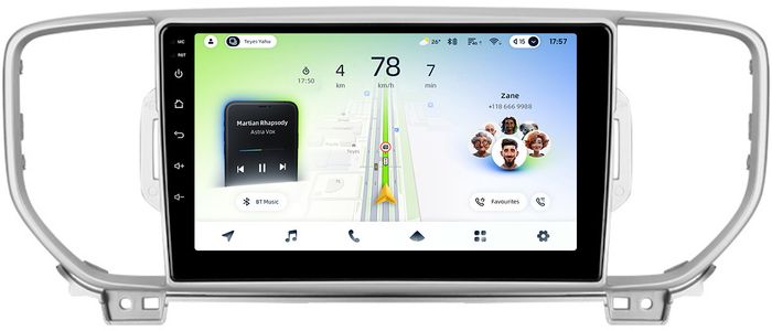 Магнитола для KIA Sportage 4 2016-2018 (без штатной КЗВ) - Teyes CC4L монитор 9" IPS, Android 14, Быстрая, Snapdragon 662, CarPlay, 4G SIM-слот