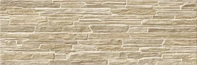 Настенная плитка ALMA Ceramica TWA11ROK414 Rocko 60x20 коричневая рельефная глянцевая под бетон / цемент