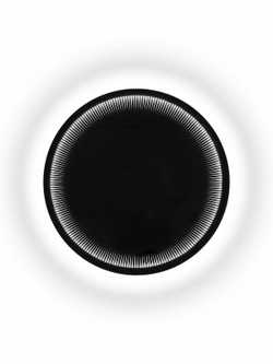 Зеркало "Infiniti Black Led" D 600 с датчиком движения