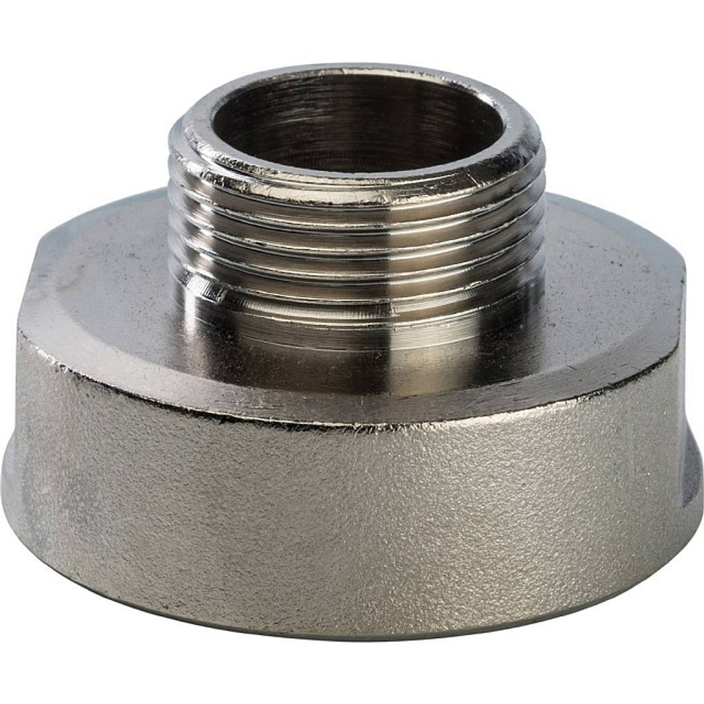 Переход с внутренней резьбы на наружную STOUT SFT 0008 - 1"1/4 x 3/4" (латунь никелированная)