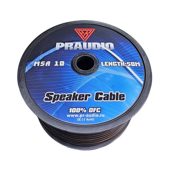 Акустический кабель Predator 10AWG 5.25мм² OFC медь (50)