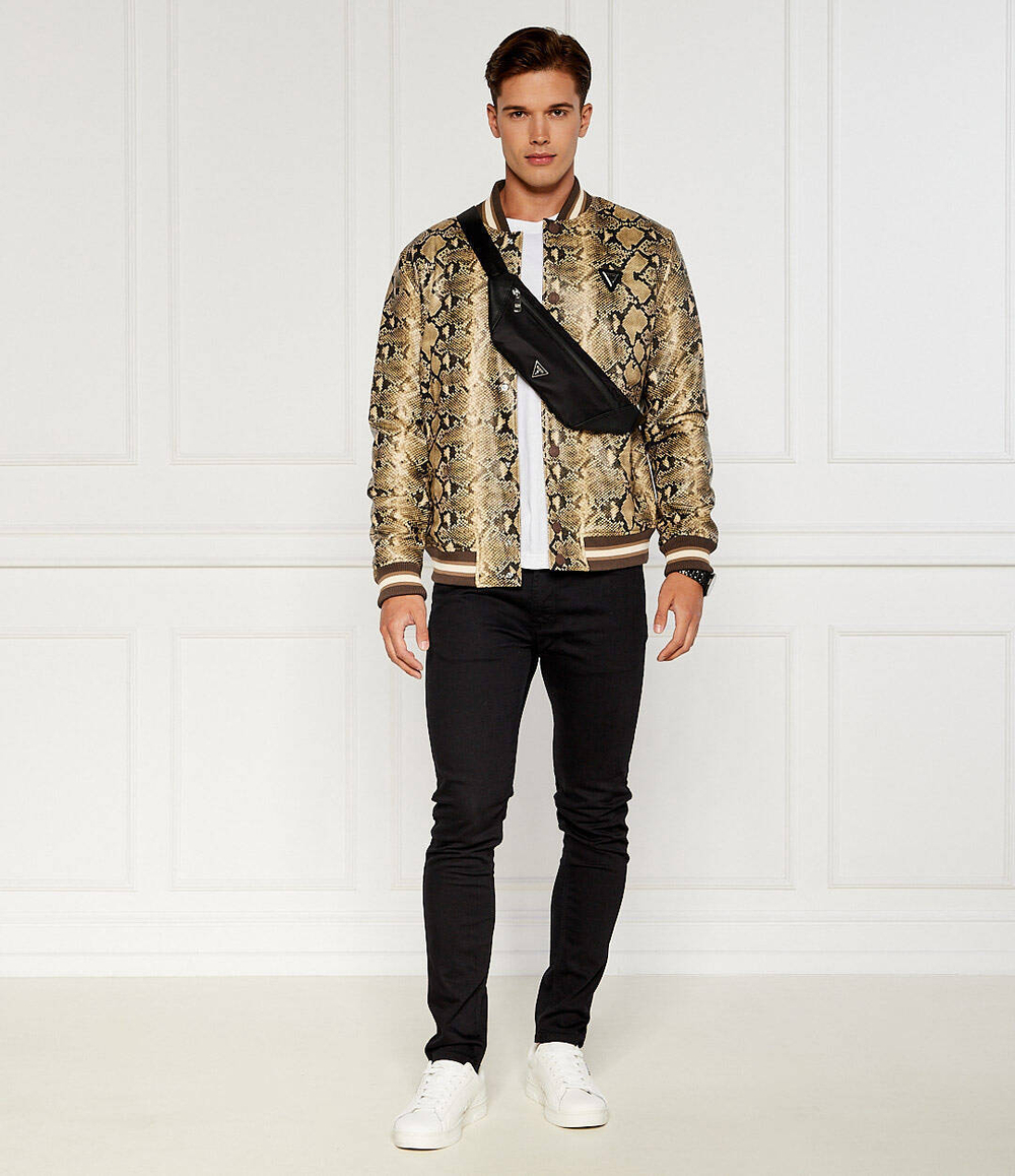 Куртка бомбер GUESS - разноцветная(M4YL04 WG9N0)