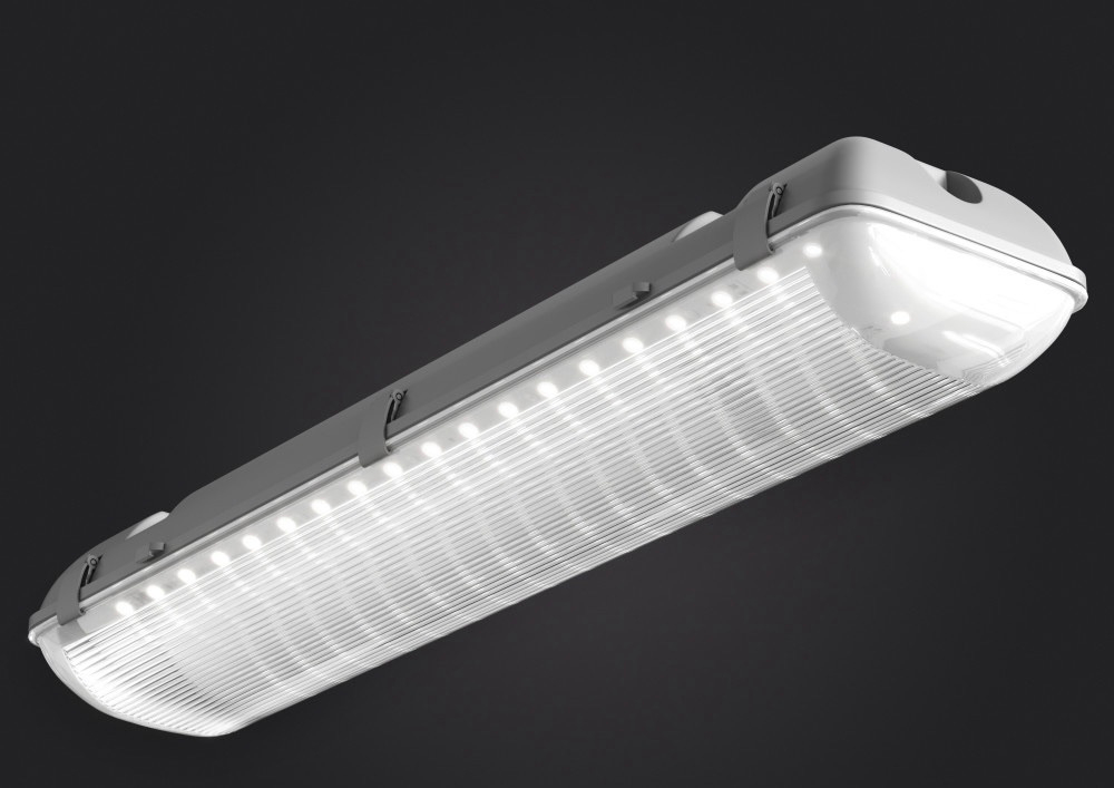 Светильник LED Арктик мини (ЛСП 2х18) 35Вт 3000К IP65 4700Лм прозрачн. 655х125х105мм DARKLUM