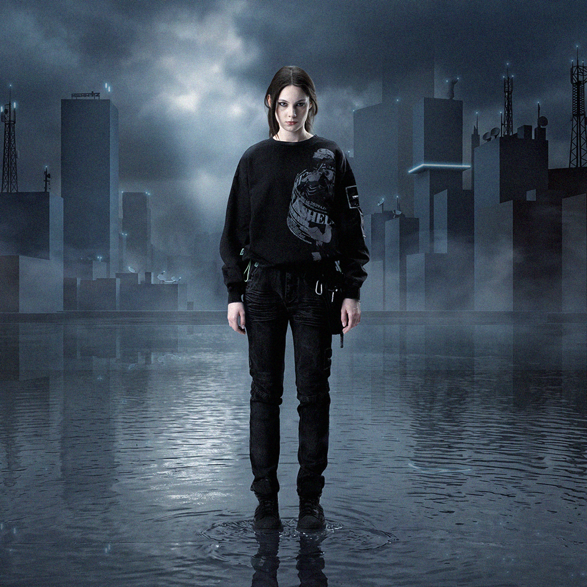 «Outer Shell» GITS Sweatshirt