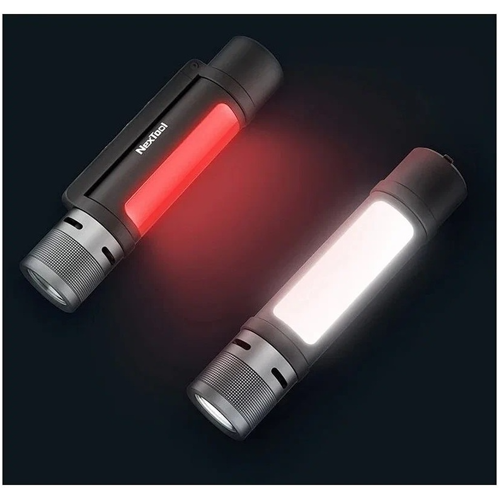 Фонарь Nextool (Xiaomi) 6 in 1 Thunder,1000 лм, 240м, аккумулятор, черный (NE20170)