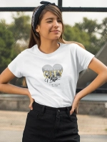 Футболка принт Москва