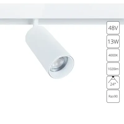 Магнитный трековый светильник Arte Lamp LINEA A4631PL-1WH, 1хLED