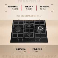 Газовая панель Hansa BHKS65135