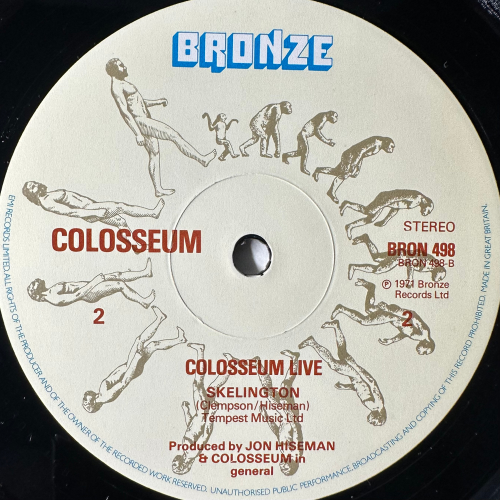 Colosseum ‎– Colosseum Live 2LP (Англия)