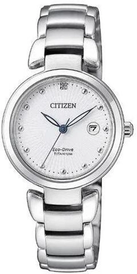 Женские японские наручные часы Citizen EW2500-88A