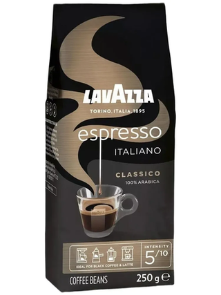 Кофе зерновой Lavazza Caffe Espresso Torino (в/у), 250 гр.