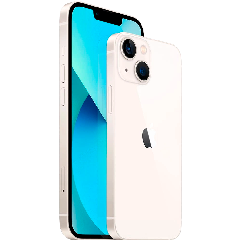 Смартфон Apple iPhone 13 128GB, Starlight (Белый)