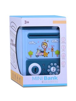 Игрушка Копилка Жирафик, цвет голубой (5962A)