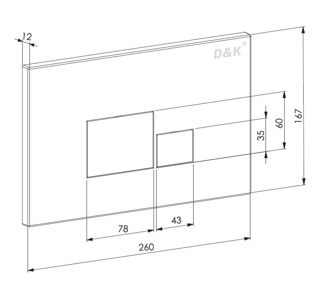 Комплект DK DS1431602 унитаз DT1436016, инсталляция DI8055119, клавиша смыва DB1519016