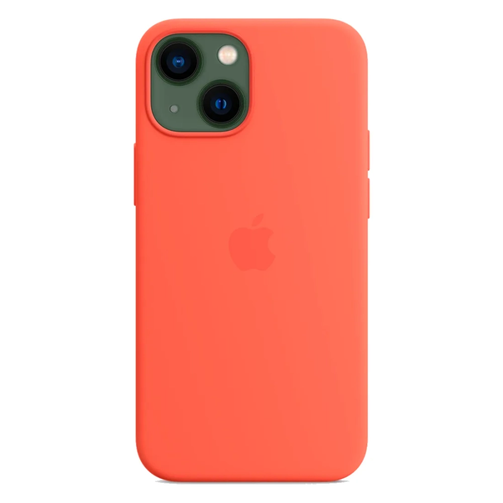 Силиконовый чехол с поддержкой MagSafe Apple Silicone Case для iPhone 13 mini, Nectarine (Спелый нектарин)