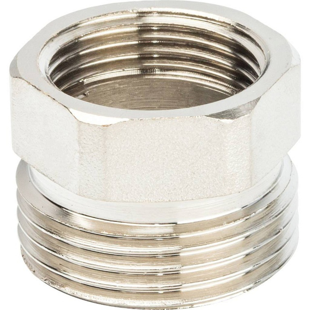 Американка STOUT никелированная прямая 3/4" ВР/НР O-Ring уплотнение