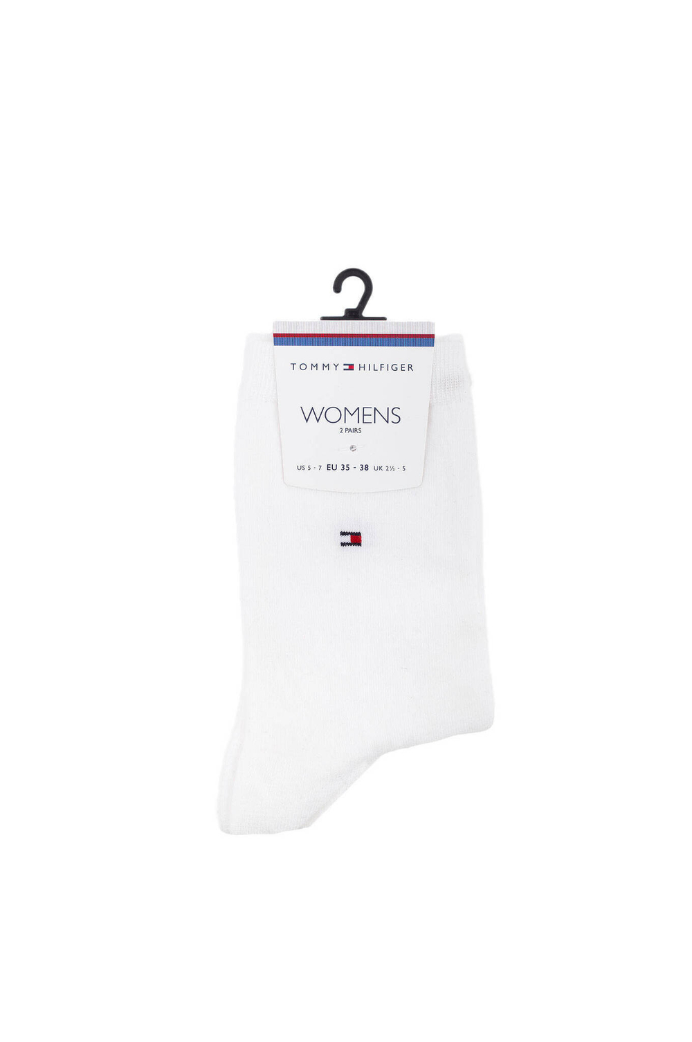 носки 2 пары Tommy Hilfiger - белый(371221)