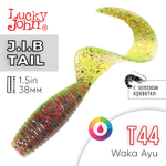 Твистер Lucky John J.I.B. TAIL 1.5" (38 мм), 15шт/уп