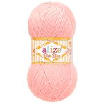 Пряжа Alize (Ализе) Baby Best / уп.5 мот. по 100 г, 240м, 185 светло-розовый A