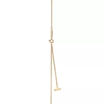 Подвеска из жёлтого золота 18k с бриллиантами, Tiffany. 💠 T1 Narrow Pendant
