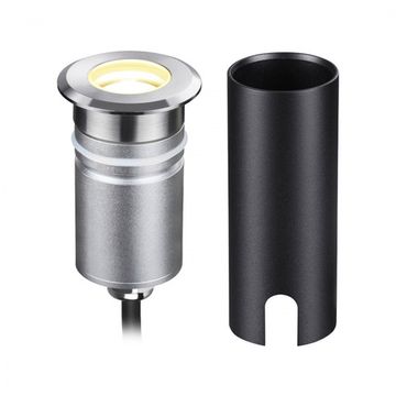 Встраиваемый грунтовый светильник 3W 3000K 12V/24V 6660/1GL3 чёрный Ingro Odeon Light