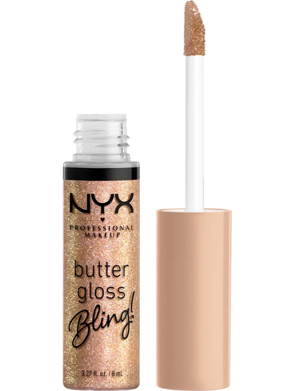 Блеск для губ "Butter Gloss Bling" (01 Bring Bling), 8 мл