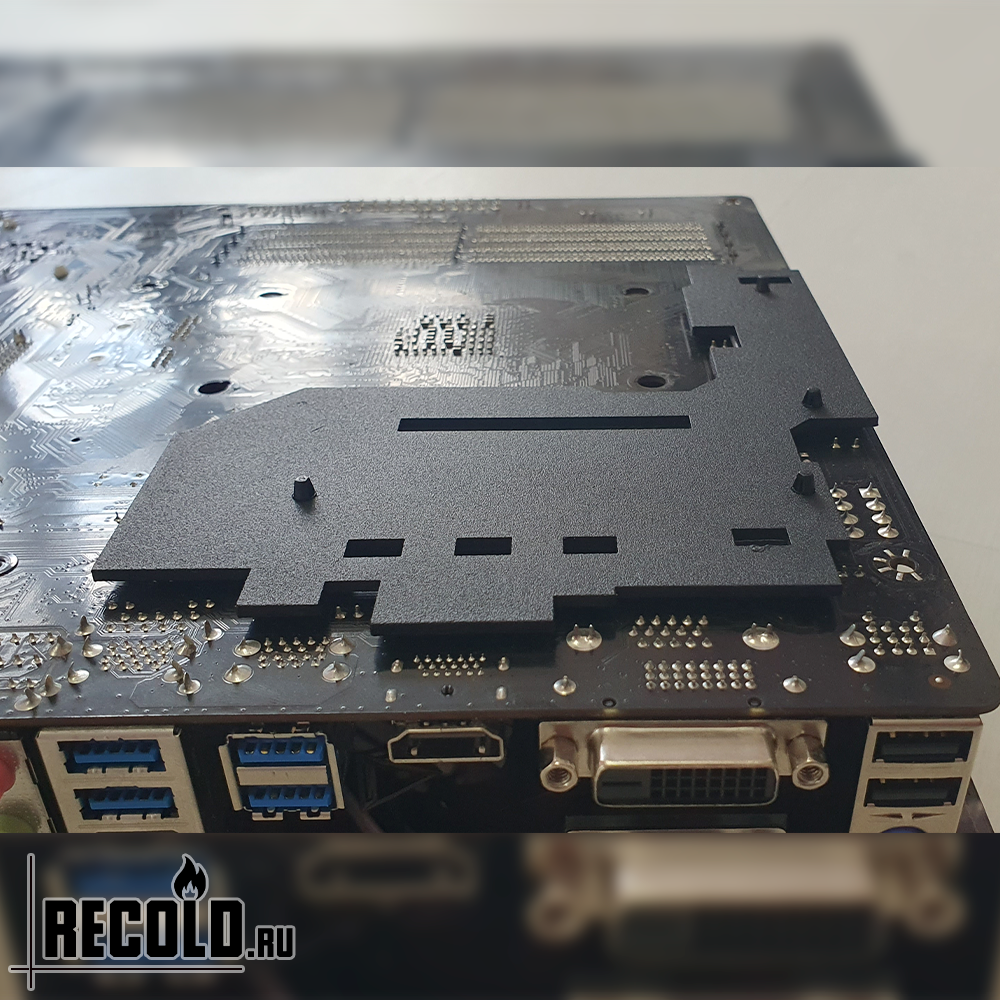 Радиатор VRM Biostar B550MX/E PRO