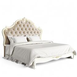 Кровать с мягким изголовьем 180*200 R538
